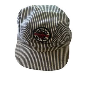 California Western The Redwood Route Fitted Conductor Engineer Railroad Hat